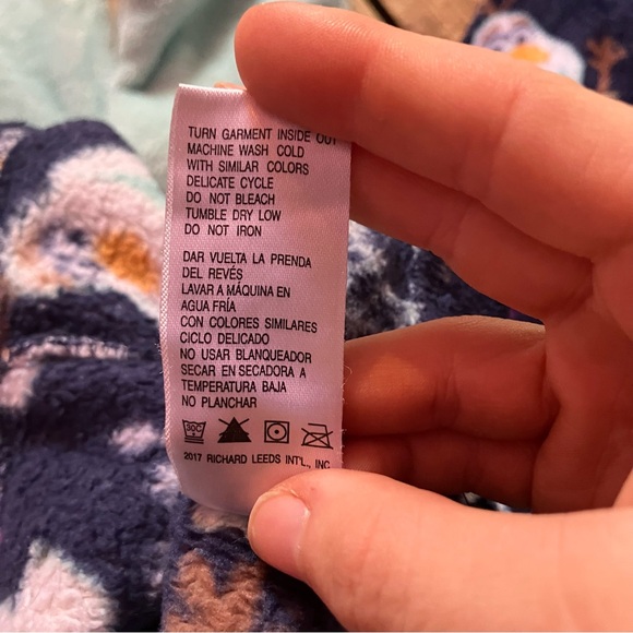 Disney Snowman Pajama Set - Mint and Navy - Picture 6 of 10